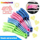 Microfiber Tool Household Cleaner Brush Clip Venetian Window Blind Removable