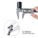 150mm LCD Digital Electronic Carbon Fiber Vernier Caliper Gauge Micrometer