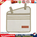 Chair Side Storage Bag Pocket Armrest Hanging for Outdoor Camping (Beige) Newly