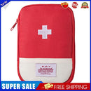 Medicine Bag Outdoor Camping Emergency First Aid Kit Mini Pill Case (Red S)