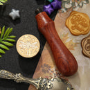 Wax Seal Stamp Animal Patterns Handmade Fire Painting for Stamping Wedding