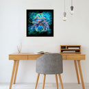 Handmade DIY Full Round Drill Diamond Painting 5D Shiny Cancer Poster Kit