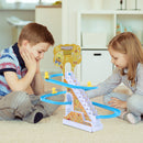 Duck Roller Coaster Track Toys Set with LED Lights / Music / On & Off Button