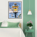 Roadside Street Lamp 5D DIY Diamond Painting Kits Full Round Drill Wall Decor