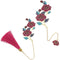 style Metal Tassel Tassel Book Clip Brass Bookmark Painted Pagination Mark