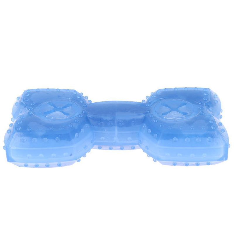 Pet Dog Soft Silicone Permanent Resistant Bite Tooth Cleaning Ice Chewing