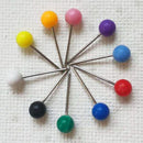 Board Supplies Map Tacks Thumbtacks Push Pins Plastic Head with Steel Point