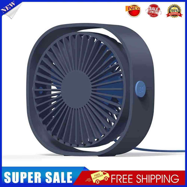 #A 360 Degree Rotation Fan Summer 3 Gears Adjustable Desktop Table Air Cooling F