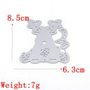 Photo Album Decor Scrapbooking Christmas Deer Cutting Dies Embossing Stencil