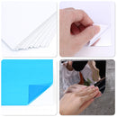 6"" Mirror Tiles 32 Pack Mirror Sheets Non Glass Mirror Tiles Self Adhesive