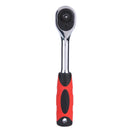 72 Teeth Quick Release Ratchet Socket Wrench Hand Repairing Tool 1/4 Newly