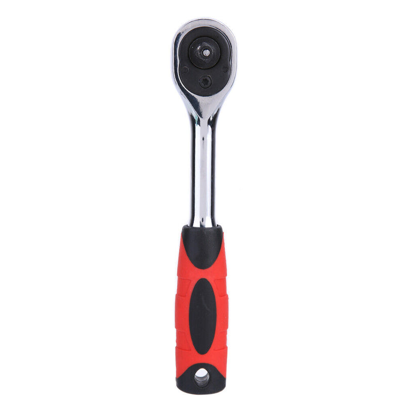 72 Teeth Quick Release Ratchet Socket Wrench Hand Repairing Tool 1/4 Newly