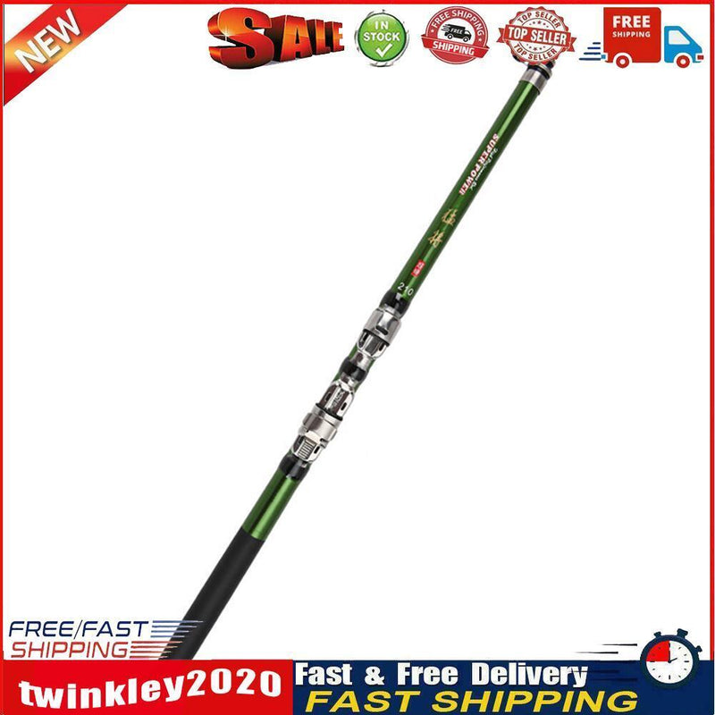 Telescopic Fishing Rod Surf Casting Carp Feeder Mini Rock Rod (3 meter) Newly