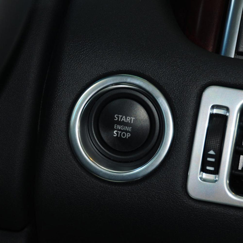 Car Engine Start Button Replace Cover Stop Switch Accessories Key Decoration
