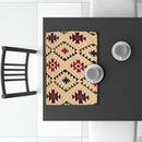 Geometric Print Insulation Tableware Pad Kitchen Dining Table Placemats (B)