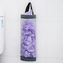 Reusable Grocery Bag Holder Nylon Hanging Trash Bags Store Organizer (B) Newly