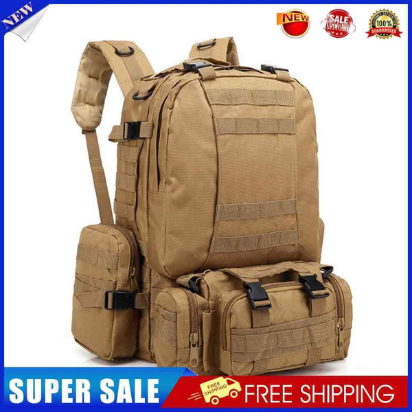 #A Outdoor Molle Backpack D-shaped Hook Camouflage Camping Travel Hiking Rucksac