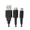 1.2m USB Data Charging Cable Charger Wire Cord for Nintendo NDSI 3DS NDSL