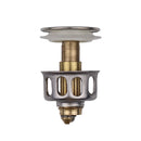 Basket Wash Basin Bounce Drain Filter Sink Drain Plug Size Sink Drain Stopper