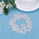 Wreath Cutting Dies Stencils Scrapbook Embossing DIY Craft Gift Album Card-