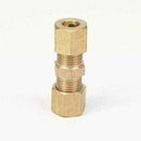 Brass Compression Fitting Straight Union Connector OD *3/16"OD M7G3 3/16" D6E6