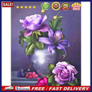 5D DIY Roses Full Round Drill Diamond Painting Craft Kit Artwork Home Wall De