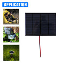 Mini Solar Panel 3W 12V Small Cell Module for 9-12V Battery/Mobile Phone Newly