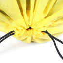 Outdoor Sports Waterproof Drawstring Backpacks Storage Knapsack (Yellow)
