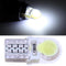 10pcs 12V T10 W5W Bulb White LED Lamp COB Silicone Bowl Car Turn Side Lamp
