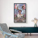 Elizabeth II 5D DIY Diamond Painting Kits Full Round Drill Wall Decor Art Crafts