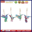 DIY Double-Sided Keychain Full Special Shaped Rhinestone Picture Handicraft