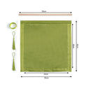 DIY Hanging Outer Frame for Diamond Painting Art Framework (Green 30x30cm) Newly
