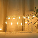 80LED Battery Box Ball String Light Christmas Party Decorative Lamp (10m)