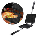 Waffle Pancake Foldable Grill Non-Stick Sandwich Pan Double-Sided Frying Pan