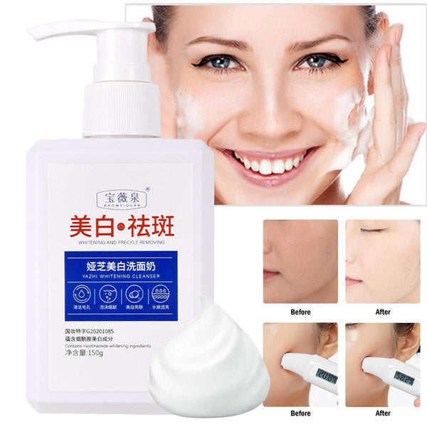 Whitening Freckle Remover Facial Cleanser Skin Moisturizer Niacinamide Cleanser`