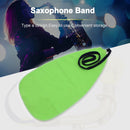 Portable Piccolo Flute Sax Saxphone Cleaning Cloth Instrument Part (Green)