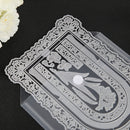 10pcs 24x18cm Clear Cutting Dies Bag Paper Card Making Stamp Dies Storage Case