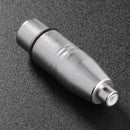 JUNERAIN 3-Pin XLR Female Audio Cable Microphone AV Adapter Video