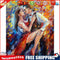 Dancing Couple Oil Paint By Numbers Kits Canvas DIY Picture Hand Painted