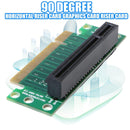 PCI Express 8X Riser Card 90° Right Angle Riser Adapter Card Converter 1U/2U`