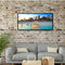 Beach Villa DIY 5D Full Round Diamond Painting Rhinestone Canvas Wall Art C