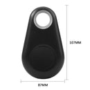 Anti-lost Bluetooth-compatible Tracer Alarm Locator Tracker Device (Black)