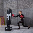 1.6m Inflatable Boxing Training Pillar Standing Water Base Tumbler Punching B