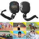 Electronic Digital Alarm Counter Stopwatch Portable Sports Running Chronograph