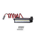 Universal 55mm 12 LED Truck Roof Light Bar Bumper Lamp for 1/10 RC Trunk