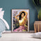 Hand Painted Digital Oil Picture DIY Women Paint By Numbers Kit Canvas Craft