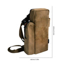 Outdoor Tent Nail Wearable Storage Bag Ropes Hammers Organizer (Khaki) Newly
