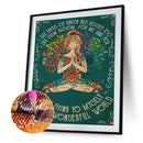 DIY Full Round Drill Diamond Painting 5D Retro Woman Poster Kit (sz1459)