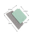 Groove Cleaning Window Brush Corners Household Cleaner Tool (Blue Green)