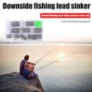 90pcs/Lot Fishing Weights Fishing Drop Shot Weights Multiple Sizes Fishing Tools